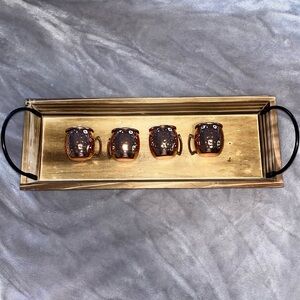 Copper Moscow Mule Shotglass Set